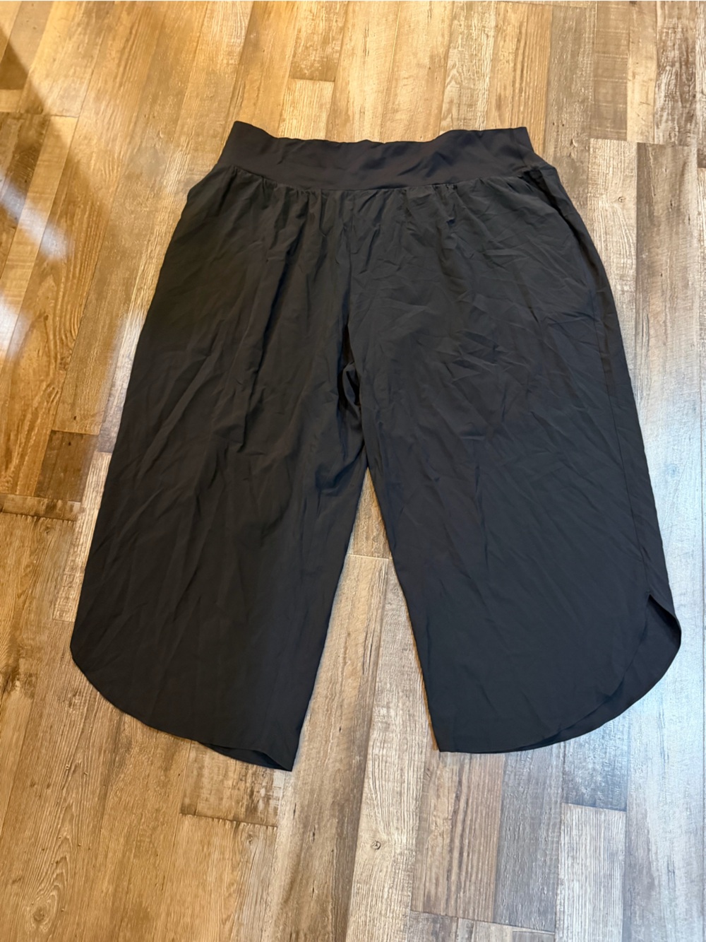 HALARA Black Cropped Wide-Leg Pants 3x nwot